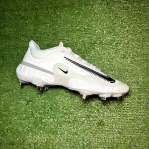 Nike Alpha Huarache Elite 4 Low Baseball Cleats FD2745 100 White Men's Size 9.5